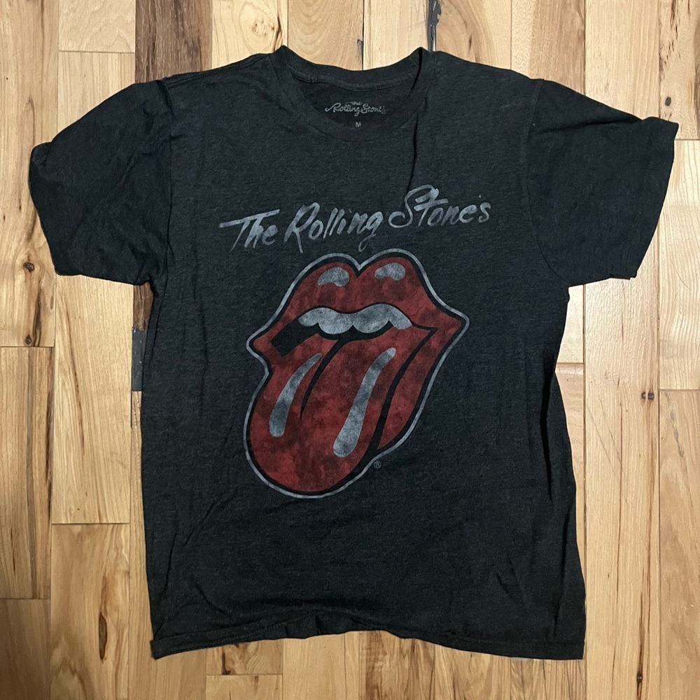 The Rolling Stones Charcoal Tee
